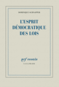 Couverture L'esprit démocratique des lois ()