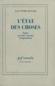 Couverture L'État des choses ()