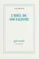 Couverture L'idée du socialisme (Axel Honneth)