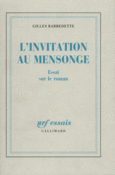 Couverture L'Invitation au mensonge ()