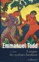 Couverture L'origine des systèmes familiaux (Emmanuel Todd)