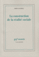 Couverture La construction de la réalité sociale (John R. Searle)