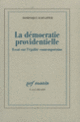 Couverture La démocratie providentielle (Dominique Schnapper)