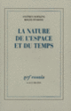 Couverture La nature de l'espace et du temps (Stephen Hawking,Roger Penrose)