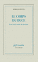 Couverture Le corps du Duce (Sergio Luzzatto)