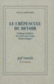 Couverture Le Crépuscule du devoir (Gilles Lipovetsky)