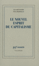 Couverture Le nouvel esprit du capitalisme (Luc Boltanski,Ève Chiapello)