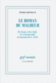 Couverture Le roman du malheur (Pierre Birnbaum)