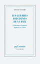 Couverture Les guerres lointaines de la paix (Sylvain Venayre)