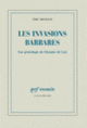 Couverture Les invasions barbares (Éric Michaud)
