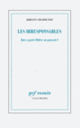 Couverture Les irresponsables (Johann Chapoutot)