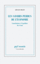 Couverture Les savoirs perdus de l'économie (Arnaud Orain)