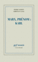 Couverture Marx, prénom : Karl (Pierre Dardot,Christian Laval)