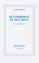 Couverture Métamorphoses de Descartes (Camille Riquier)