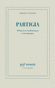 Couverture Partigia (Sergio Luzzatto)