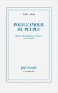 Couverture Pour l'amour du peuple ()