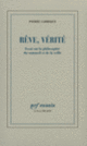 Couverture Rêve, vérité (Pierre Carrique)