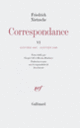 Couverture Correspondance (Friedrich Nietzsche)