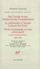 Couverture Écrits posthumes (Friedrich Nietzsche)