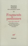 Couverture Fragments posthumes ()