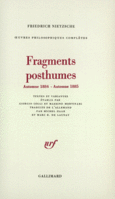 Couverture Fragments posthumes ()