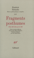 Couverture Fragments posthumes ()