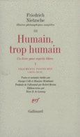 Couverture Humain, trop humain / Fragments posthumes (1876-1878) ()