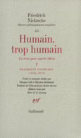 Couverture Humain, trop humain / Fragments posthumes (1878-1879) ()