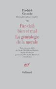 Couverture Par-delà bien et mal – La Généalogie de la morale ()