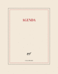 Couverture Agenda littéraire grand format 2026 (papeterie) ()