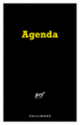 Couverture Agenda Série Noire sept. 2025 à déc. 2026 (papeterie) (Collectif(s) Collectif(s))