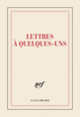 Couverture Étui de cartes « Lettres à quelques-uns » (papeterie) (Collectif(s) Collectif(s))