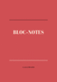 Couverture Bloc-notes de papeterie (Collectif(s) Collectif(s))