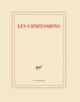 Couverture Cahier «Les Confessions» (papeterie) (Collectif(s) Collectif(s))