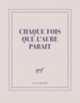 Couverture Carnet carré « Chaque fois que l'aube paraît » (papeterie) (Collectif(s) Collectif(s))