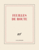 Couverture Carnet carré « Feuilles de route » (papeterie) (Collectif(s) Collectif(s))