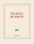Couverture Carnet carré « Feuilles de route » (papeterie) ()