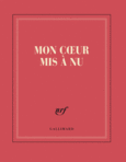 Couverture Carnet carré «Mon cœur mis à nu» (papeterie) ()