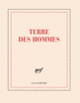 Couverture Carnet carré «Terre des hommes» (papeterie) (Collectif(s) Collectif(s))