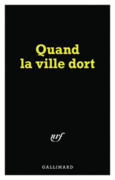 Couverture Carnet Série noire « Quand la ville dort » (papeterie) ()