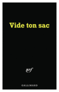 Couverture Carnet Série noire « Vide ton sac » (papeterie) ()