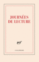 Couverture Carnet «Journées de lecture» (papeterie) (Collectif(s) Collectif(s))