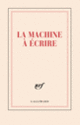 Couverture Carnet « La machine à écrire » (papeterie) (Collectif(s) Collectif(s))