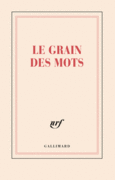 Couverture Carnet «Le grain des mots» (papeterie) ()