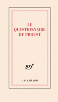Couverture Carnet «Le questionnaire de Proust» (papeterie) ()