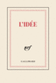 Couverture Carnet poche « L'idée » (papeterie) (Collectif(s) Collectif(s))