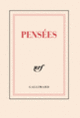 Couverture Carnet poche «Pensées» (papeterie) (Collectif(s) Collectif(s))