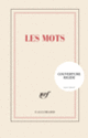 Couverture Carnet rigide «Les mots» (papeterie) (Collectif(s) Collectif(s))