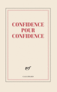 Couverture Grand carnet «Confidence pour confidence» (papeterie) ()
