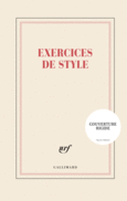 Couverture Grand carnet «Exercices de style» (papeterie) ()